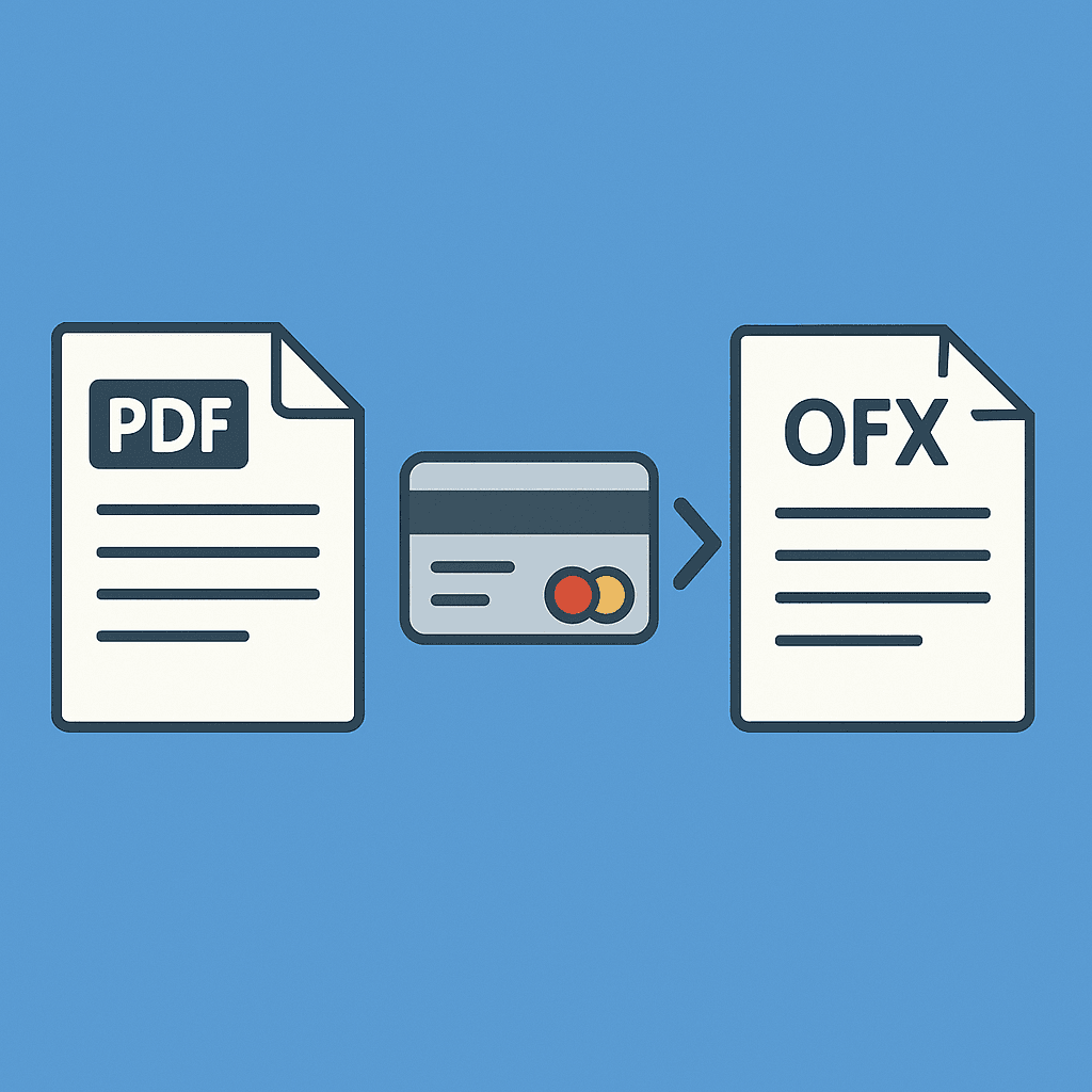Como Converter Faturas de Cartão PDF em Arquivos OFX